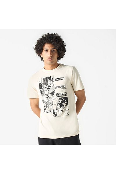 SP Characters Graphic Print T-shirt with Short Sleeves