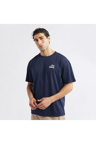 FAV Printed T-shirt with Round Neck and Short Sleeves