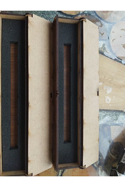 GALİP Kalem kutusu ( ahşap kişiye özel isim yazılır.)