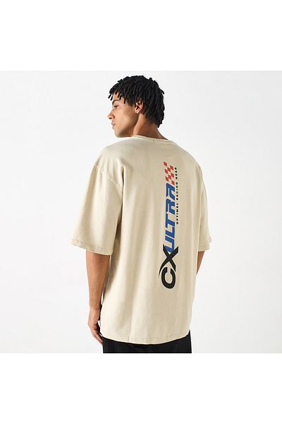SP Characters Celestials Print Crew Neck T-shirt with Short Sleeves