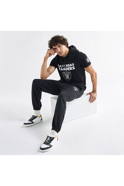 FAV Las Vegas Raiders Print T-shirt with Hood and Short Sleeves