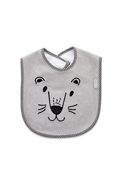 Babyjem Baveta din bumbac BabyJem Cute animals (Culoare: Gri)