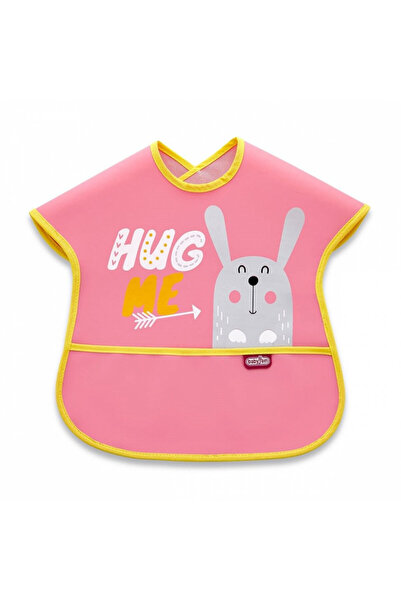 Evelise Baveta BabyJem cu buzunar Poly Large Bib (Culoare: Roz)