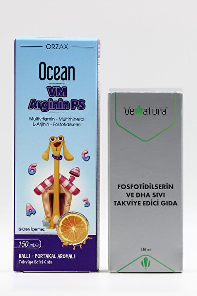 Ocean VM Arginin Multivitamin Multimineral L Arjinin ve Fosfotidilserin İçere...