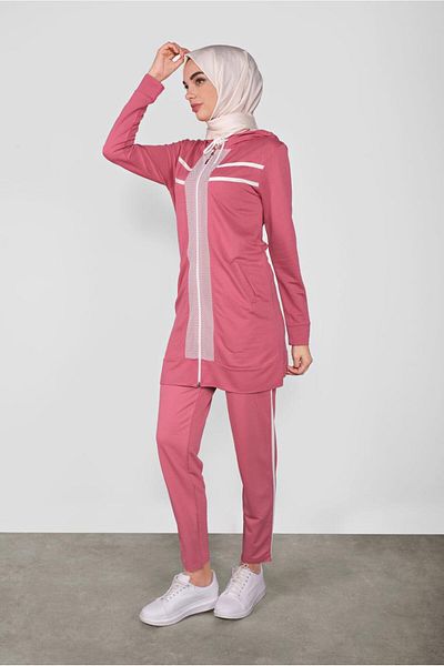 TRENDTESETTÜR Γυναικεία διπλή φόρμα Coral Mesh 3155