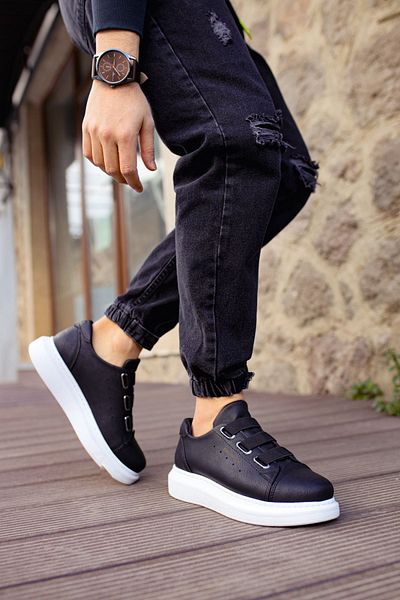 Chekich CH253 CBT Mirror - Men's Black Shoes