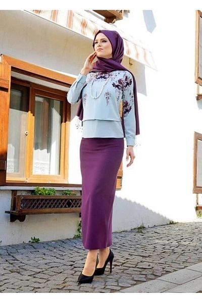 TRENDTESETTÜR T 3614 Flare Life-line Λεπτομερής φούστα