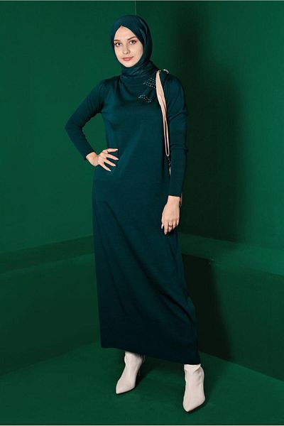 Alvina Φόρεμα πλεκτό με λεπτομέρεια φιόγκου 43200