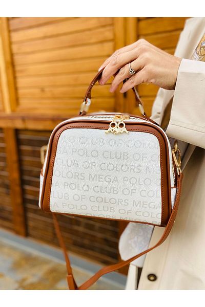 Çanta Trend Geantă pentru femei Mega Polo Club Of Colors cu 6 compartimente, cu mâner și curea de umăr reglabilă