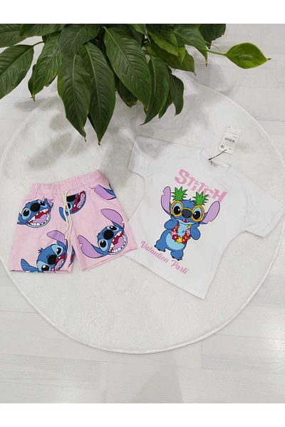 Store Kuala Printed Girls' Summer Suit