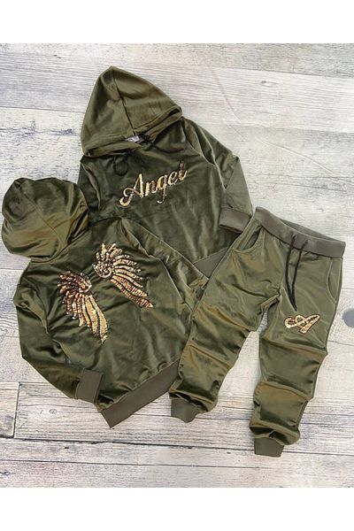 Store Angel Velvet Sequins Suit