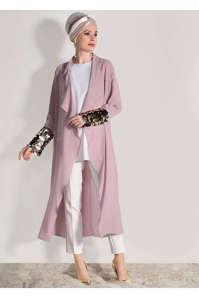 TRENDTESETTÜR Sequin Sequin Detailed Jacket 8168