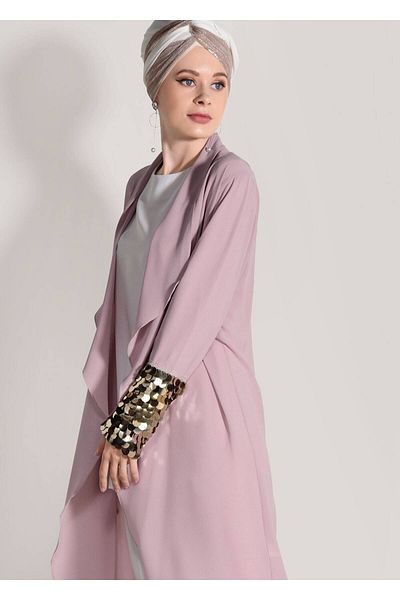 TRENDTESETTÜR Sequin Sequin Detailed Jacket 8168