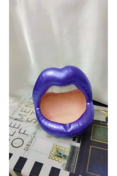 shamatolyesi Canlı büyük dudak şekli küllük dekor yaratıcı kül tutucu kaymaz ...