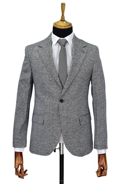 Suitmen Мъжко тъмносиньо спортно яке с двоен цеп BGL-ST03980