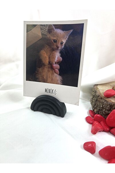 Melouro Black Rainbow Note Holder, Photo and Card Holder, Note Holder Wedding Name Holder