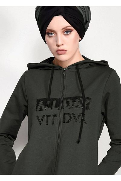 TRENDTESETTÜR Σετ αθλητική φόρμα με κουκούλα 10104 μοντέλο