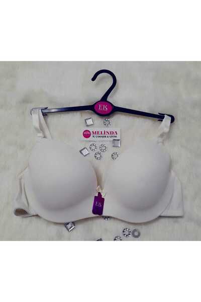 F.K 916 Kadın/Sütyen/Krem/Boşkap/Toparlayıcılı