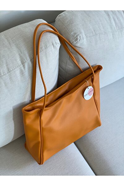 BAGLOVİS LARGE SIZE SOFT LEATHER WOMEN'S BAG