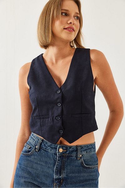 Bianco Lucci Wildlederweste für Damen 60261011