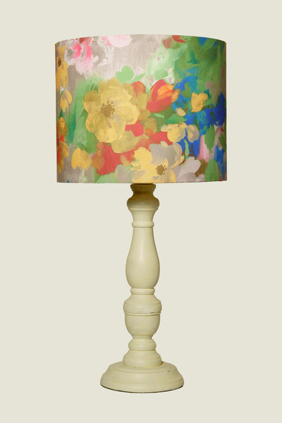 Home Çiçekli Şapka Modern Abajur