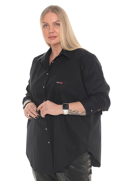 Lady Majestic Cămașă clasică pentru femei de mărime Plus
