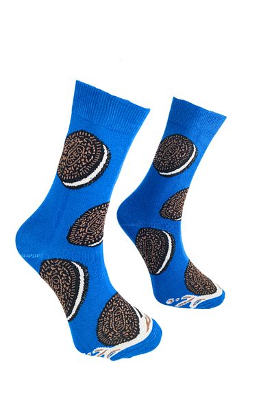 Shuttle Park Унисекс чорапи до глезена с шарени шарки и мотиви от специална серия Oreo Cookies