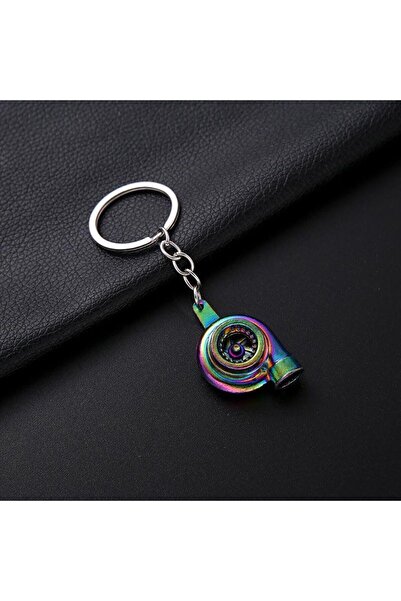 Genel Markalar Oto Araba Anahtarlık Turbo Metal Bukalemun Renk Sessiz