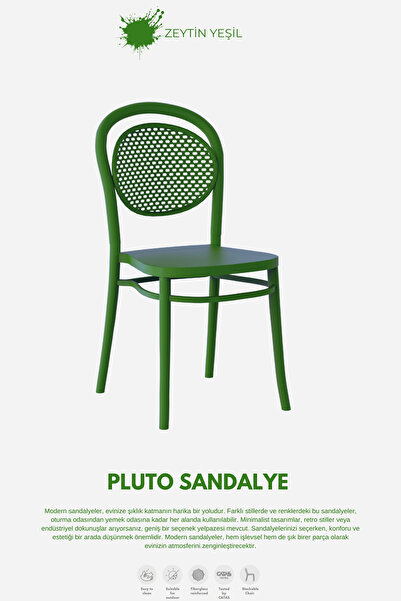 Daim Plastik PLUTO LÜX CAFE &  RESTAURANT  SANDALYESİ