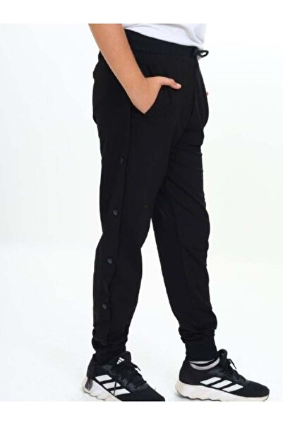 Zekids Παιδικά αθλητικά παντελόνια με κουμπώματα στα πλαϊνά και ελαστικά πόδια