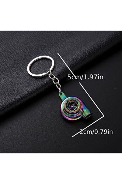 Genel Markalar Oto Araba Anahtarlık Turbo Metal Bukalemun Renk Sessiz