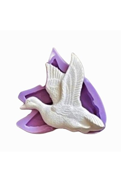 morlalem m 10cm Ördek Kuş Silikon Kalıp K-1204, Kokulu Taş Sabun Polyester Re...
