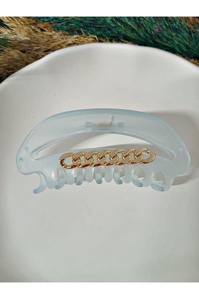 mos&more Cataramă cu zăvor cu aspect transparent de culoare pastel