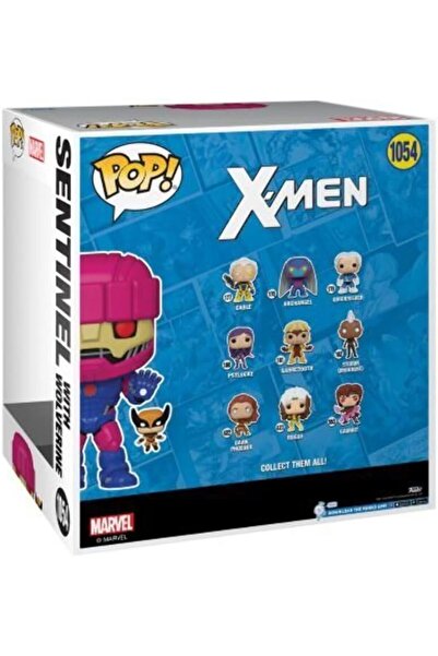 Funko Pop! Jumbo: X-Men Sentinel with Wolverine Preliminary Exclusive Vinyl Figure