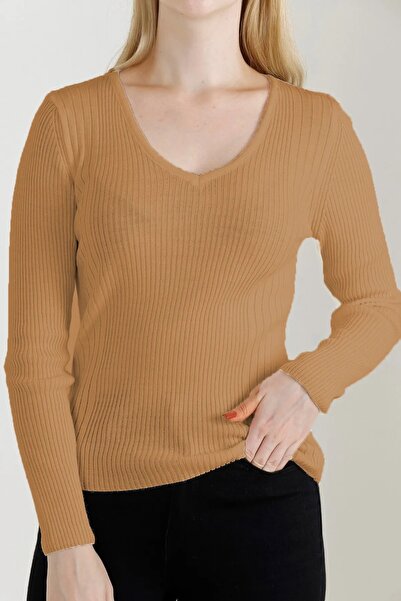 Fibula Women's V-Neck Knitwear Sweater
