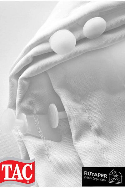 Taç Rüyaper White Satin Sunshade