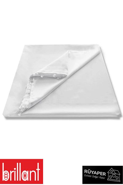 Brillant Rüyaper White Satin Sunshade