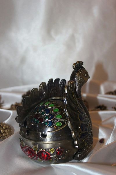 RaHan ashtray metal ashtray with Elephant Figure