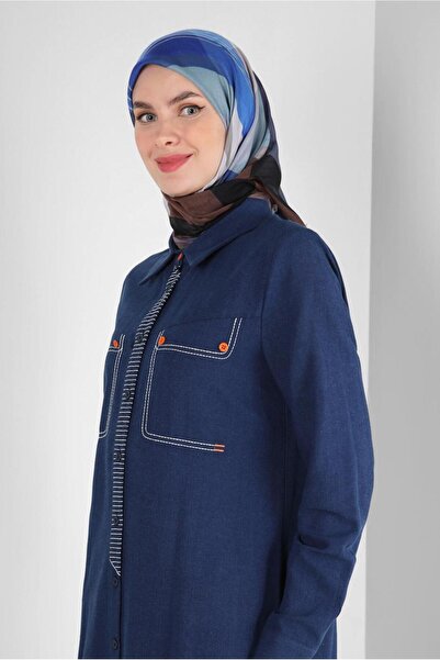 Alvina Шарф з геометричним візерунком 8247