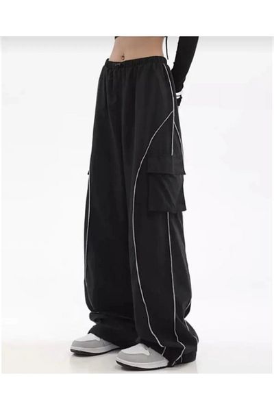 DENİKK Yudoowear, cargo παντελόνι με μαύρη ρίγα