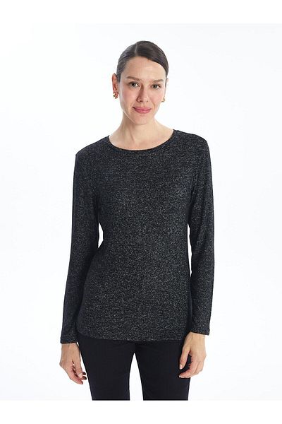 LC Waikiki Tricou pentru femei LCWAIKIKI Classic Crew Deck