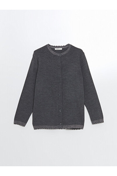 LC Waikiki Crew Neck Women's Knitwear Cardigan