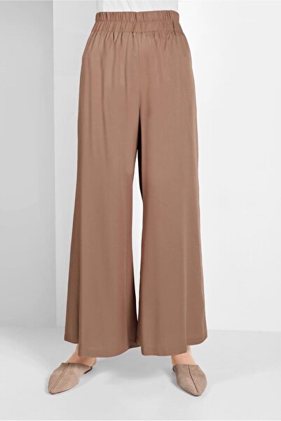 TRENDTESETTÜR Women's Mink Wide Leg Trousers 7735