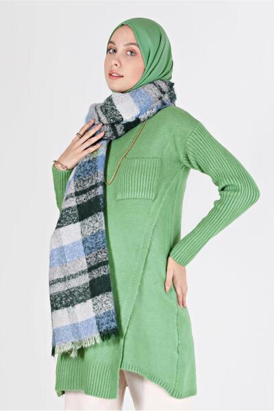 Alvina POCKET DETAIL SLIT TRICOT TUNIC 42058