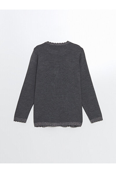 LC Waikiki Crew Neck Women's Knitwear Cardigan