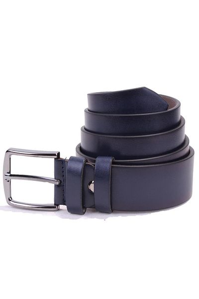 DAGOSTER DMK26-355 Navy Blue 4,5 cm Ανδρική Ζώνη από συνθετικό δέρμα