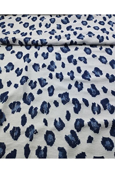 Kumaş Parça 150 см Кольоровий трикотаж Синій кістка