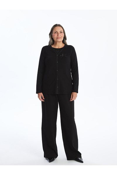 LC Waikiki Bluză de damă LCW Grace cu decolteu cu broderie