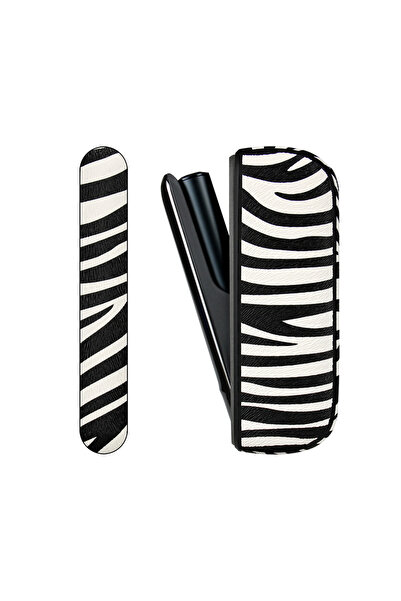 CeymSTecH Yeni Zebra Deseni İluma Koruma Kılıf & Kapak Beyaz Renk
