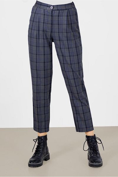 Alvina Plaid Pants 70262